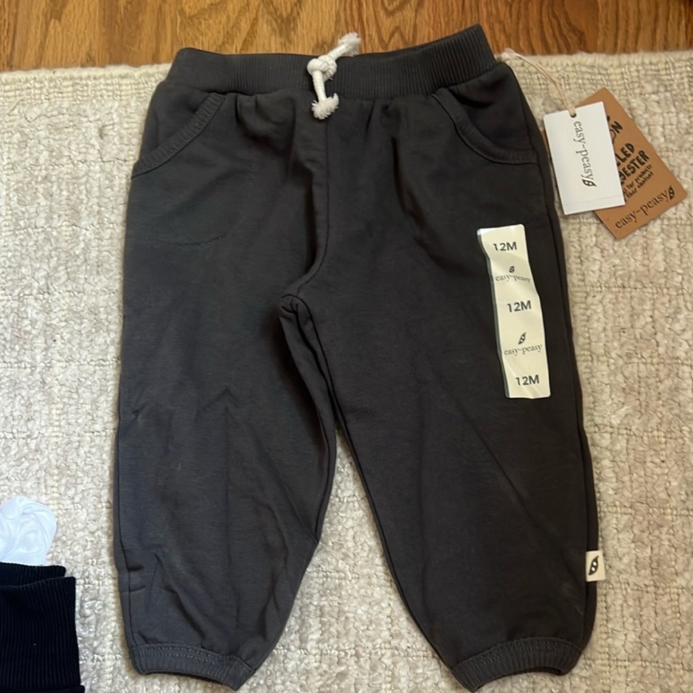 Gray Baby Jogger Pants